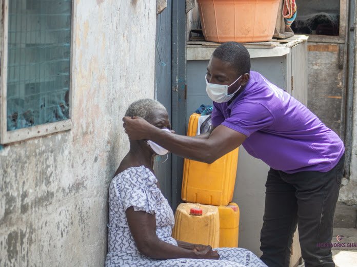 Hopeworks Ghana community outreach
