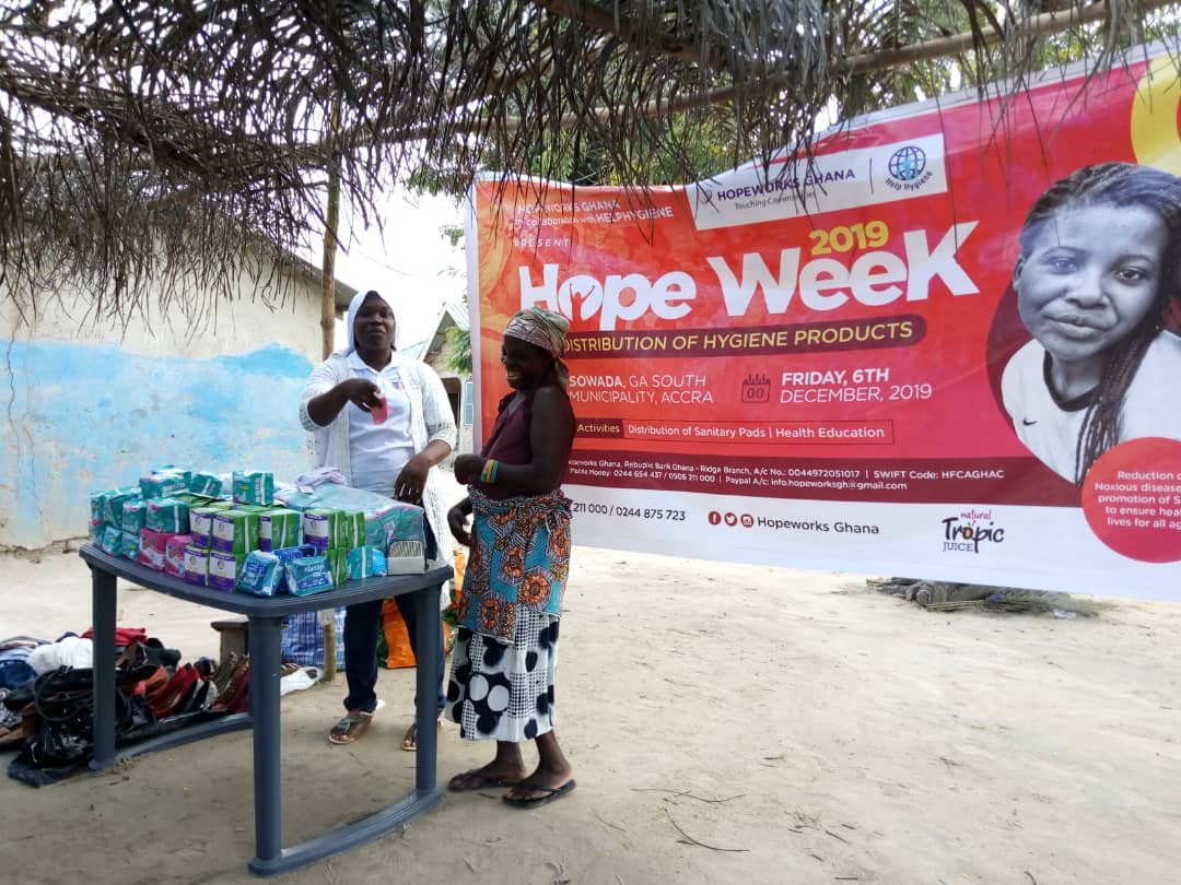 Hopeworks Ghana community outreach