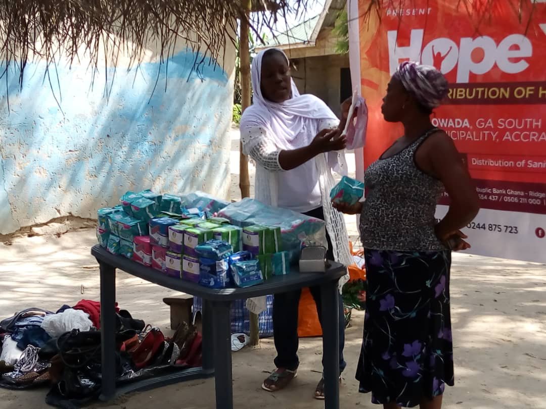 Hopeworks Ghana community outreach
