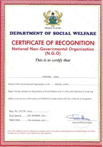 Social Welfare Certificate